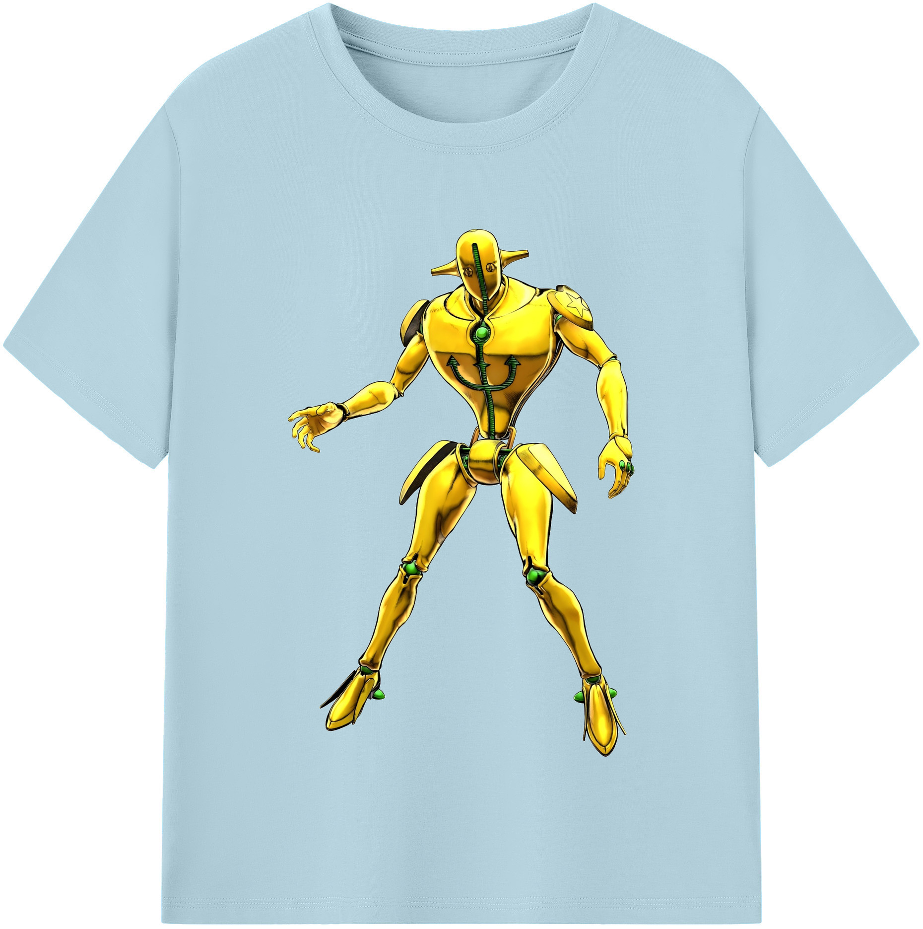 （画像用） ジョジョの奇妙な冒険 JoJo's Bizarre Adventure 綿100％半袖Tシャツ（フロントプリント）